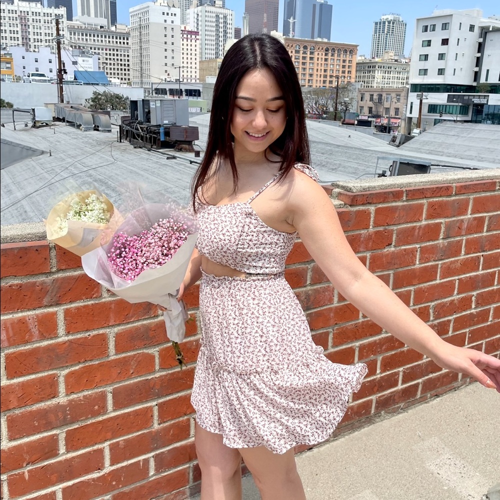 Floral matching set